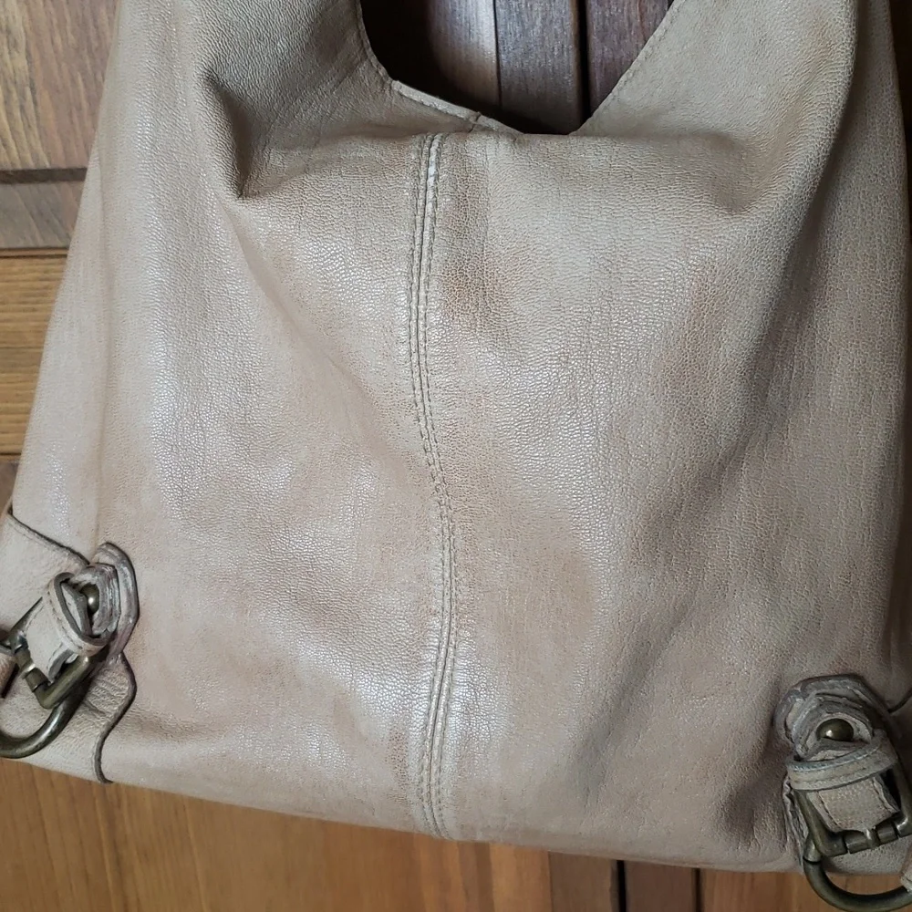 Tano Adjustable Leather Hobo Shoulder Satchel Bucket Bag